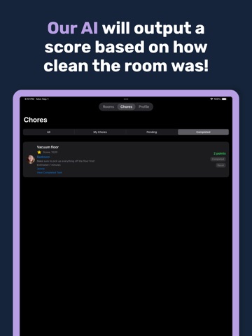 Smart Chore Chart iPad screenshot
