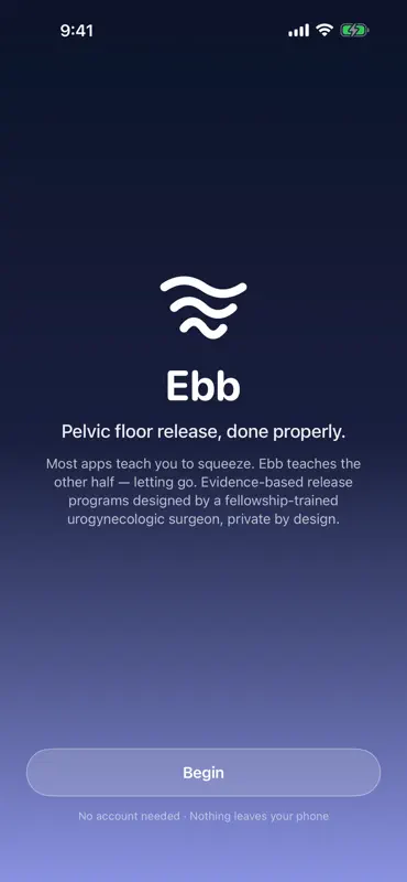 Ebb: Pelvic Floor Release screenshot 1 of 9