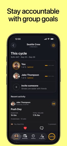 Orion: Social Workouts & Coach Screenshot 1 of 10