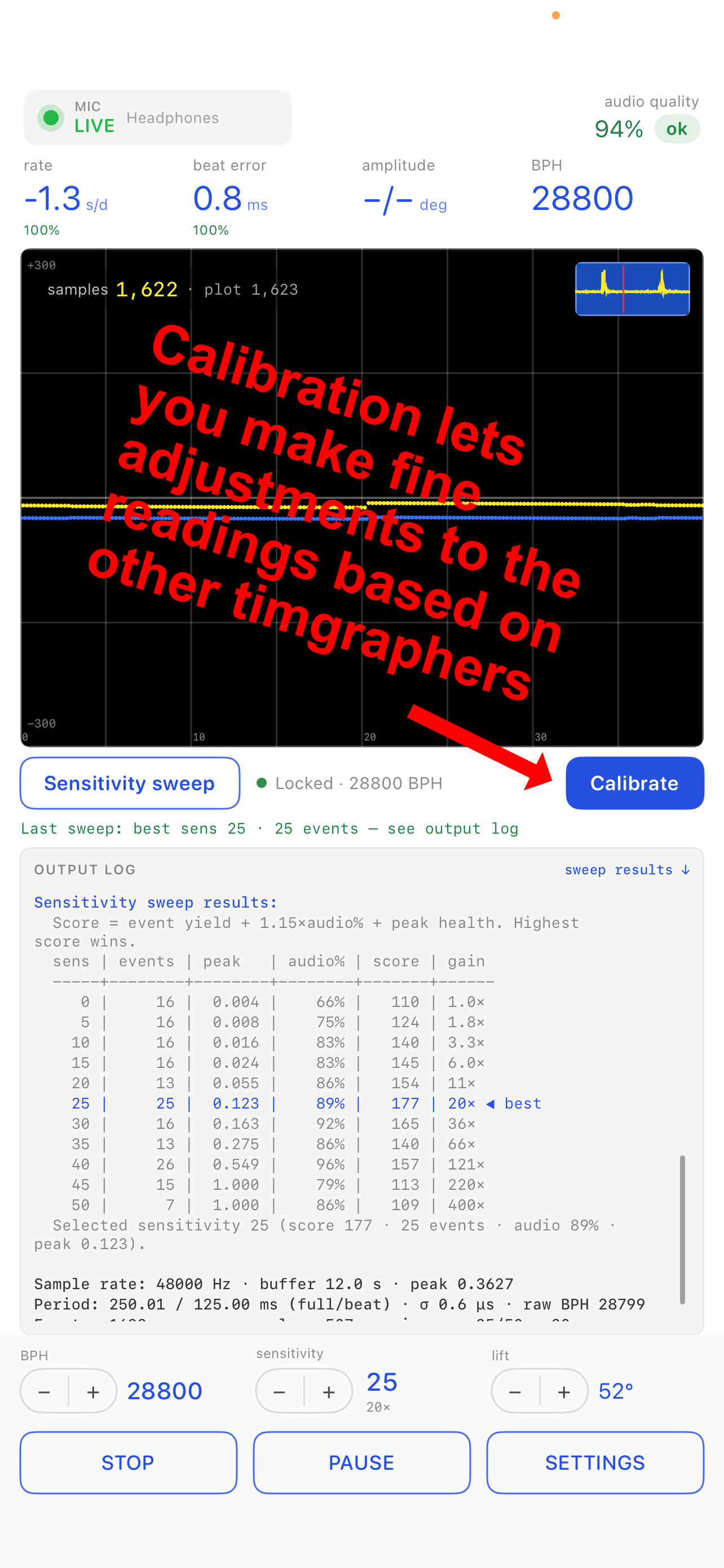 Timegrapher Advanced screenshot 6
