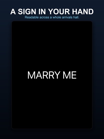 LED Banner: Neon Text Scroller iPad screenshot