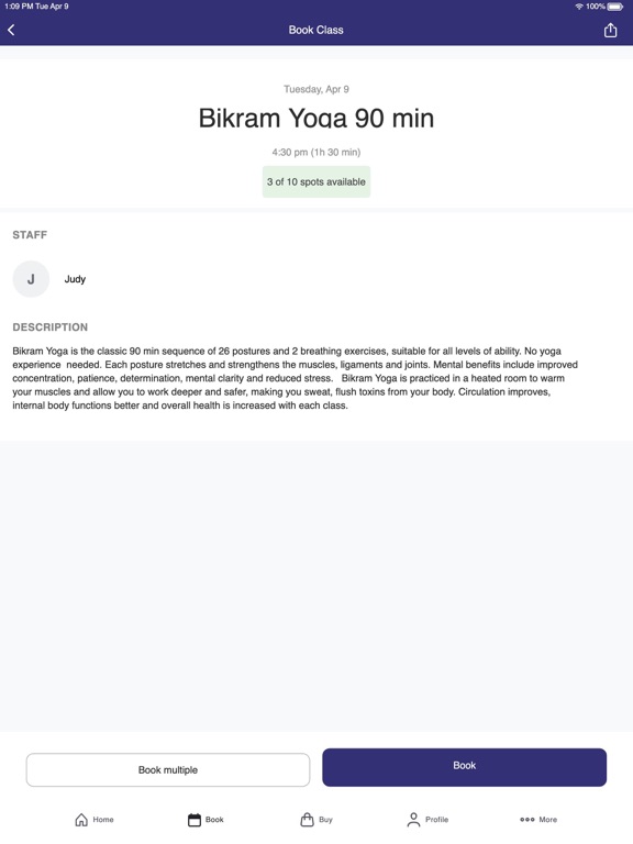 Screenshot #6 pour Bikram Yoga Irvine