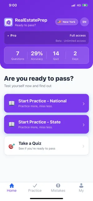 RealEstatePrep: Exam Practice screenshot 1