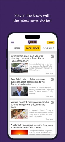 KCLU Screenshot 3 of 5