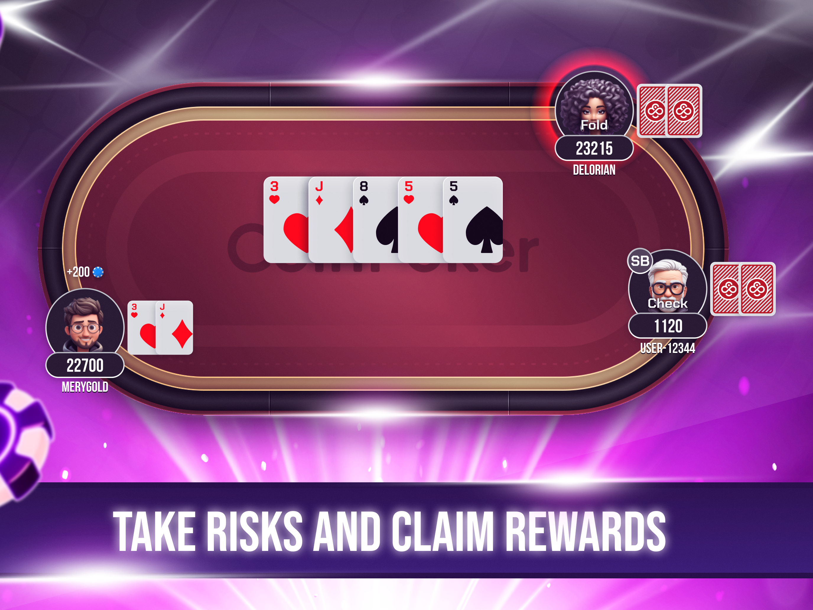 Poker Game: Texas Hold'em