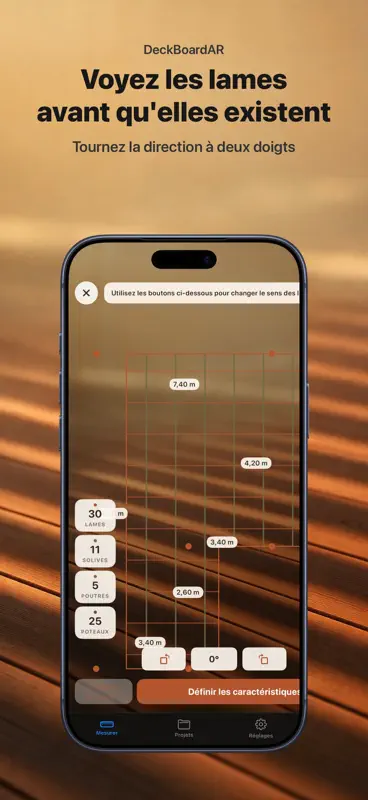 Calculateur Ossature Terrasse screenshot 4 of 10