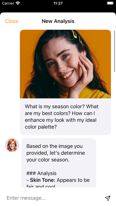 Color Analysis: Season Finder Screenshot
