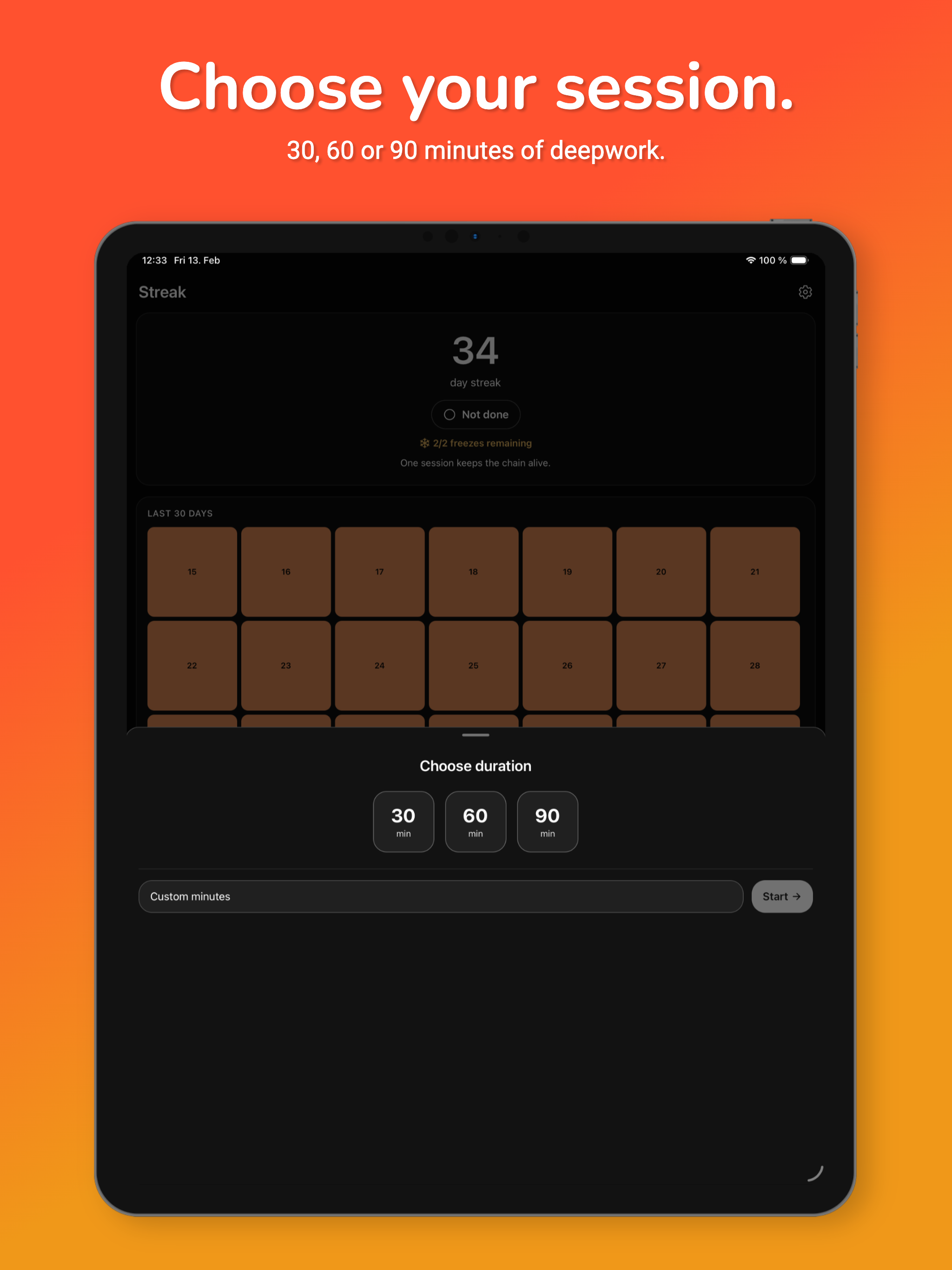 Deep Work Challenge