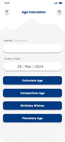 Age Calculator & Birthday Tool screenshot