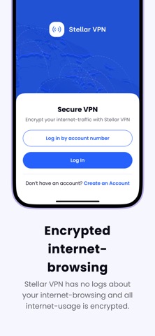 Stellar VPN iPhone screenshot