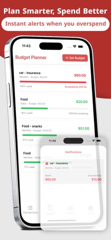 Budgeti App - Spending Tracker Screenshot 2 of 5
