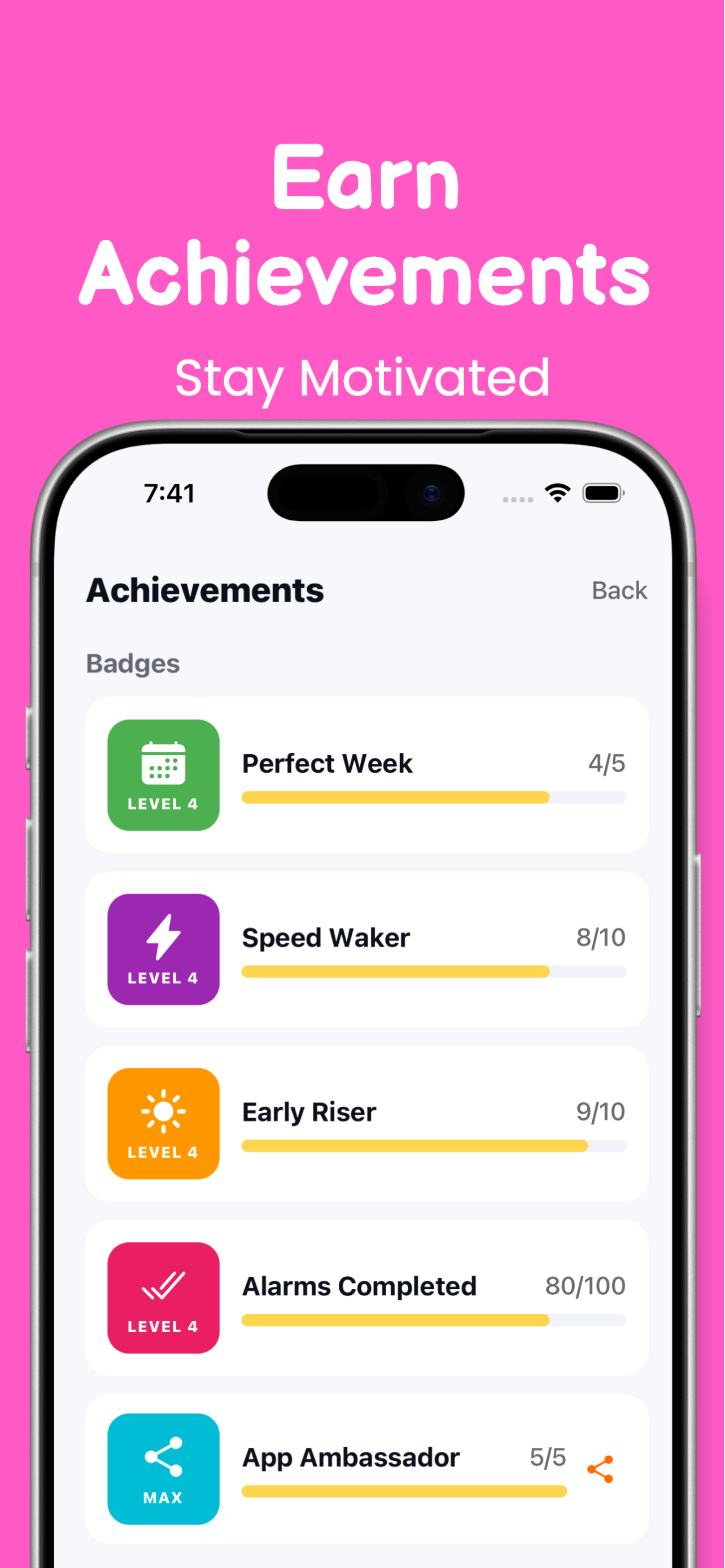 Wake: Alarm and Brain Games screenshot 3