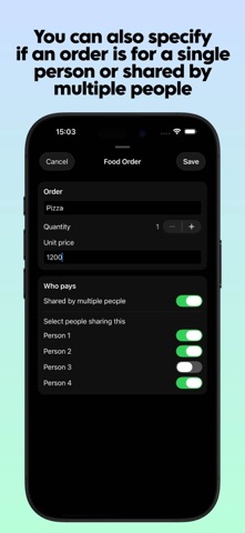 Resto Split: Check Splitter Screenshot 4 of 8