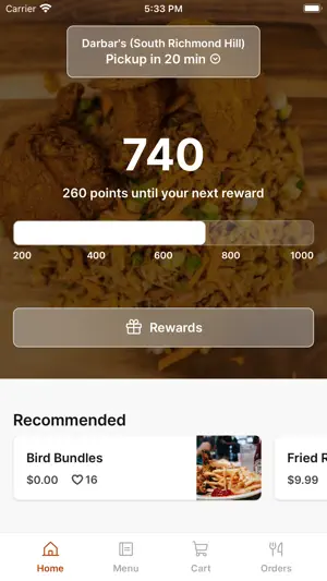 Darbar's Chicken & Ribs screenshot 1