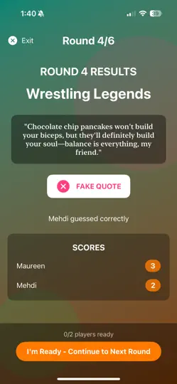 Screenshot von SuperLiar auf dem iPhone 6