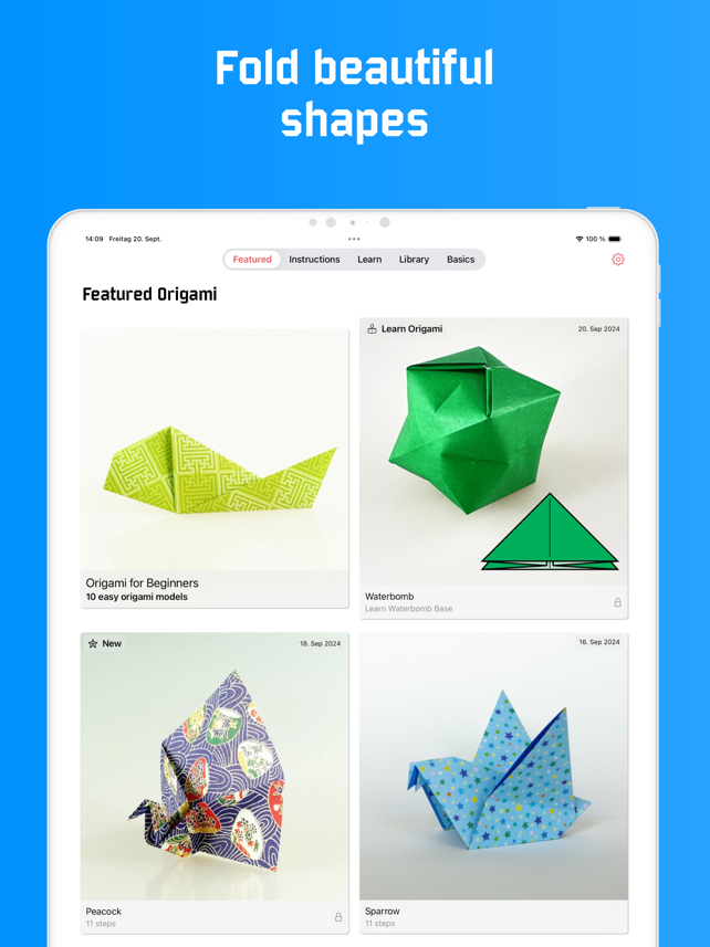 Origami - Fold & Learn Screenshot