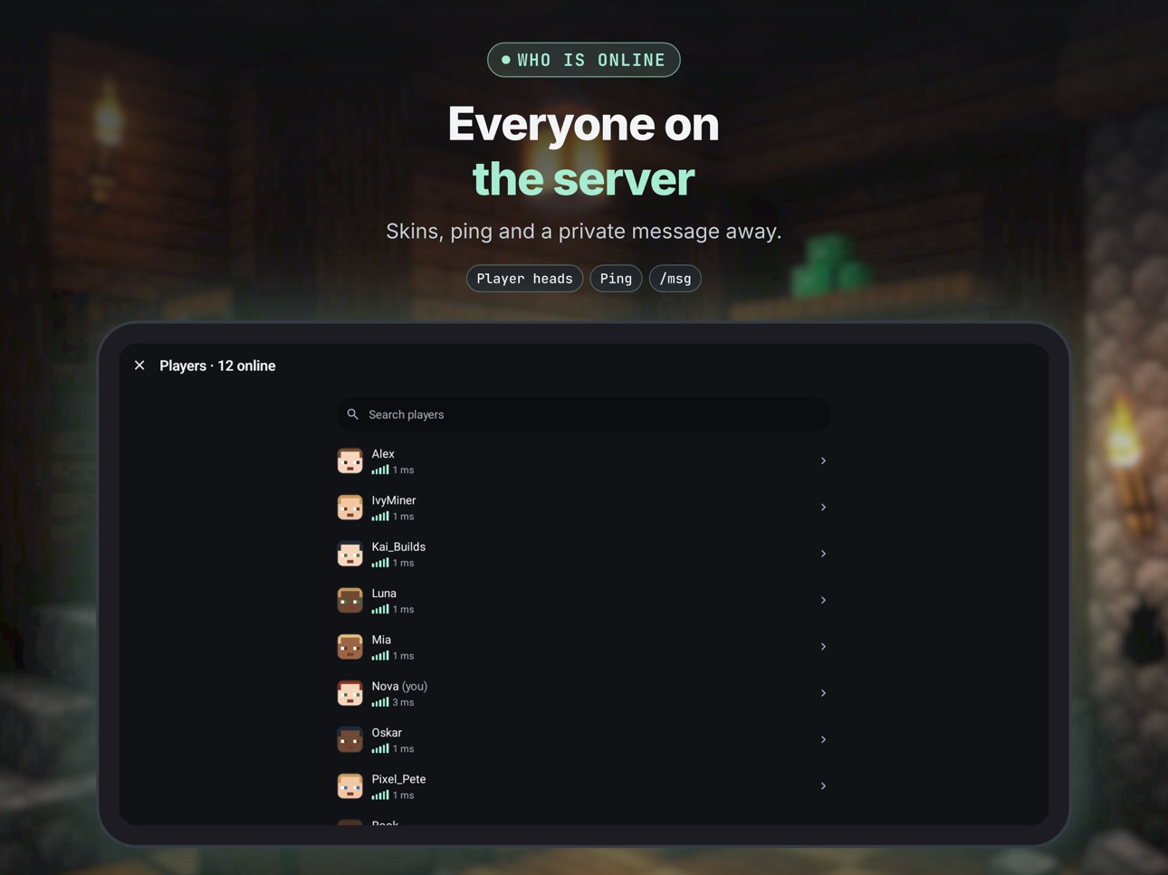 Screenshot 7 of Chatstone: Server Chat