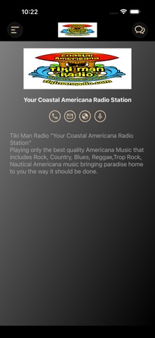 Tiki Man Radio app screenshot 3