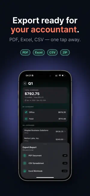 TaxAI - Receipt Tracker screenshot 4
