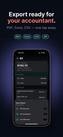TaxAI - Receipt Tracker Screenshot 4 of 5