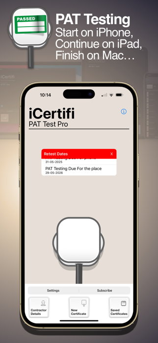 Pat Test Pro Screenshot 1 of 7