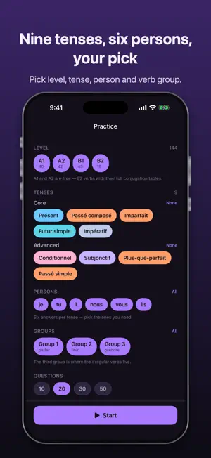 Conjugaid: French Verbs screenshot 3