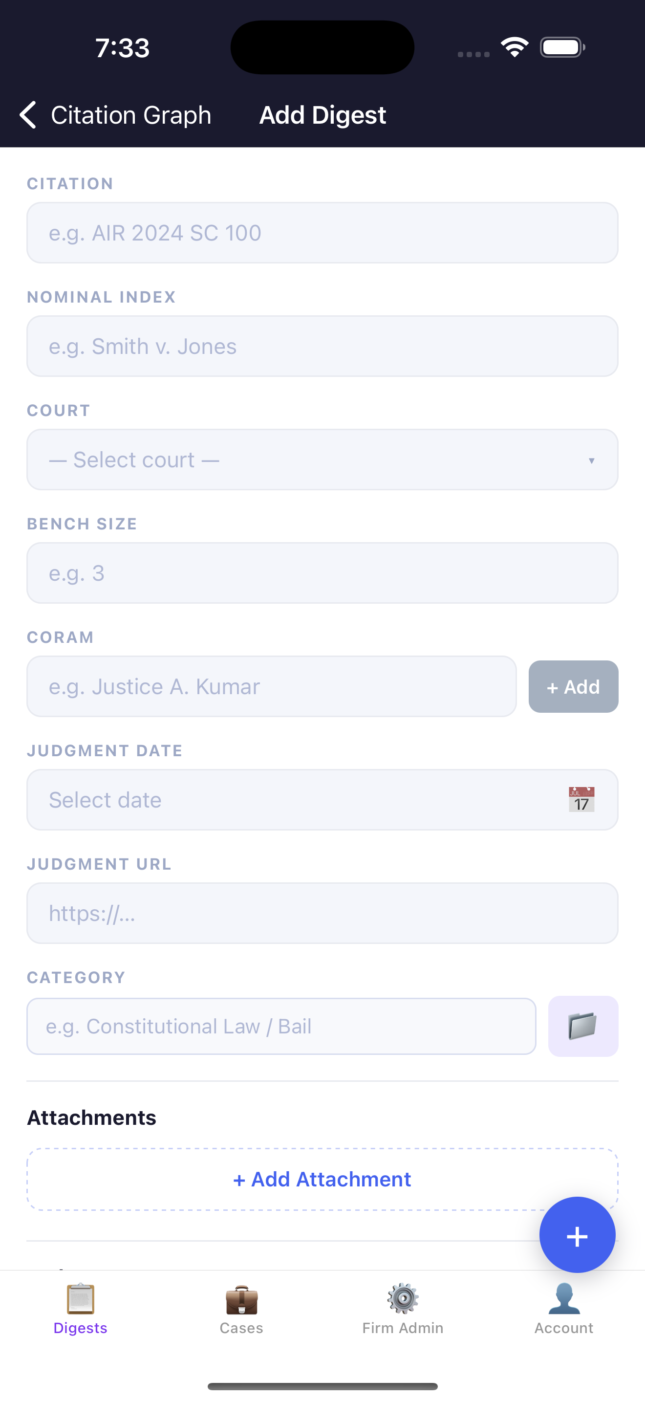 Case Digest screenshot 5