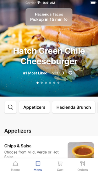 Hacienda Tacos To Go iPhone screenshot 2 - Food & Drink app