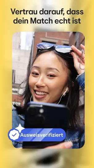 Screenshot von Bumble: Dating & Partnersuche auf dem iPhone 6