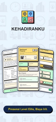 Kehadiranku iPhone screenshot
