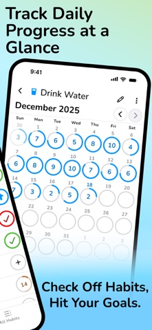 Habit Hues: Habit Tracker iPhone screenshot