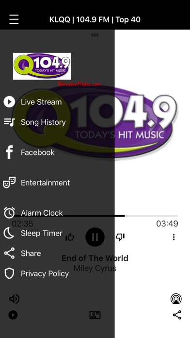 Screenshot #2 pour Q104.9 - Todays Hit Music