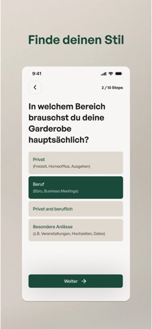 MyVESTIO iPhone screenshot 1