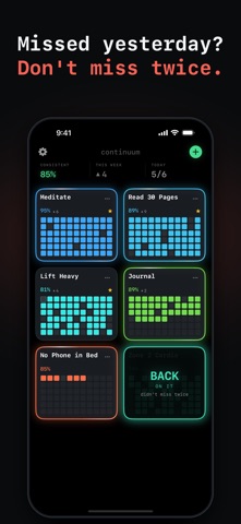 Continuum: Consistency Tracker Screenshot 2 of 4