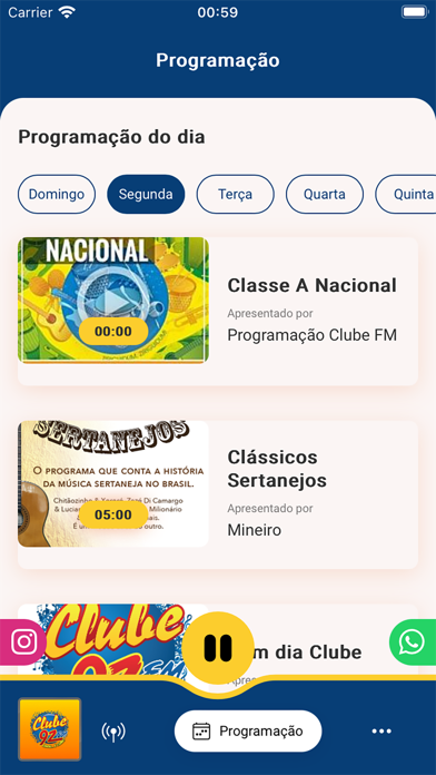 Clube 92 FM Votuporanga Screenshot