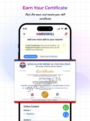 eMediSkill - Medical Courses iPad screenshot