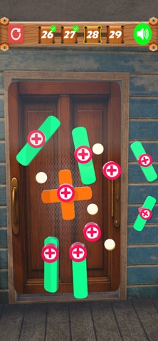 Unscrew Door Nut Sorting Game iPhone screenshot