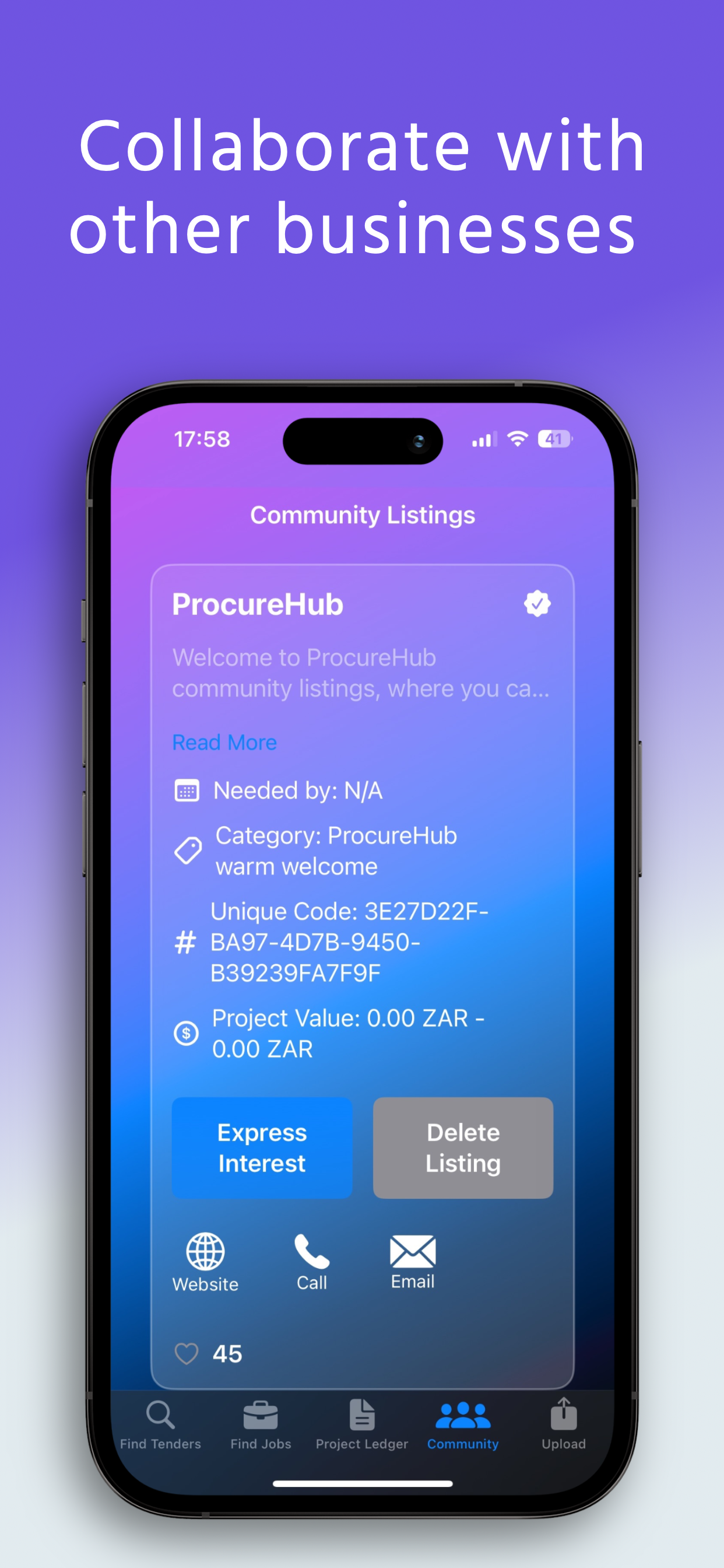 ProcureHub screenshot 4