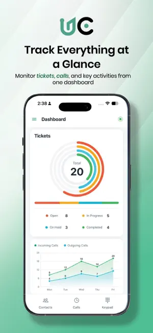 UCaaS App screenshot 2