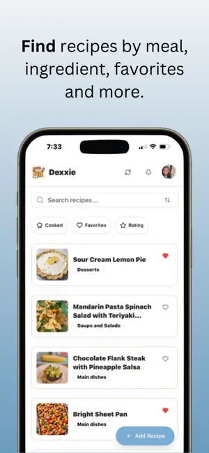 Dexxie: Recipe Box & Cookbooks screenshot 4