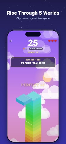 Sky Stacker: Tap Tower screenshot 2