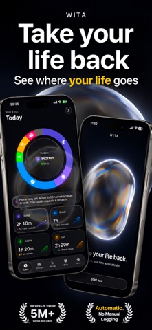 WITA: Life Tracker AI iPhone screenshot