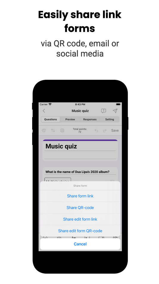 #5. Forms for Google Forms ™ (iOS) โดย: Mariia Tereshkova