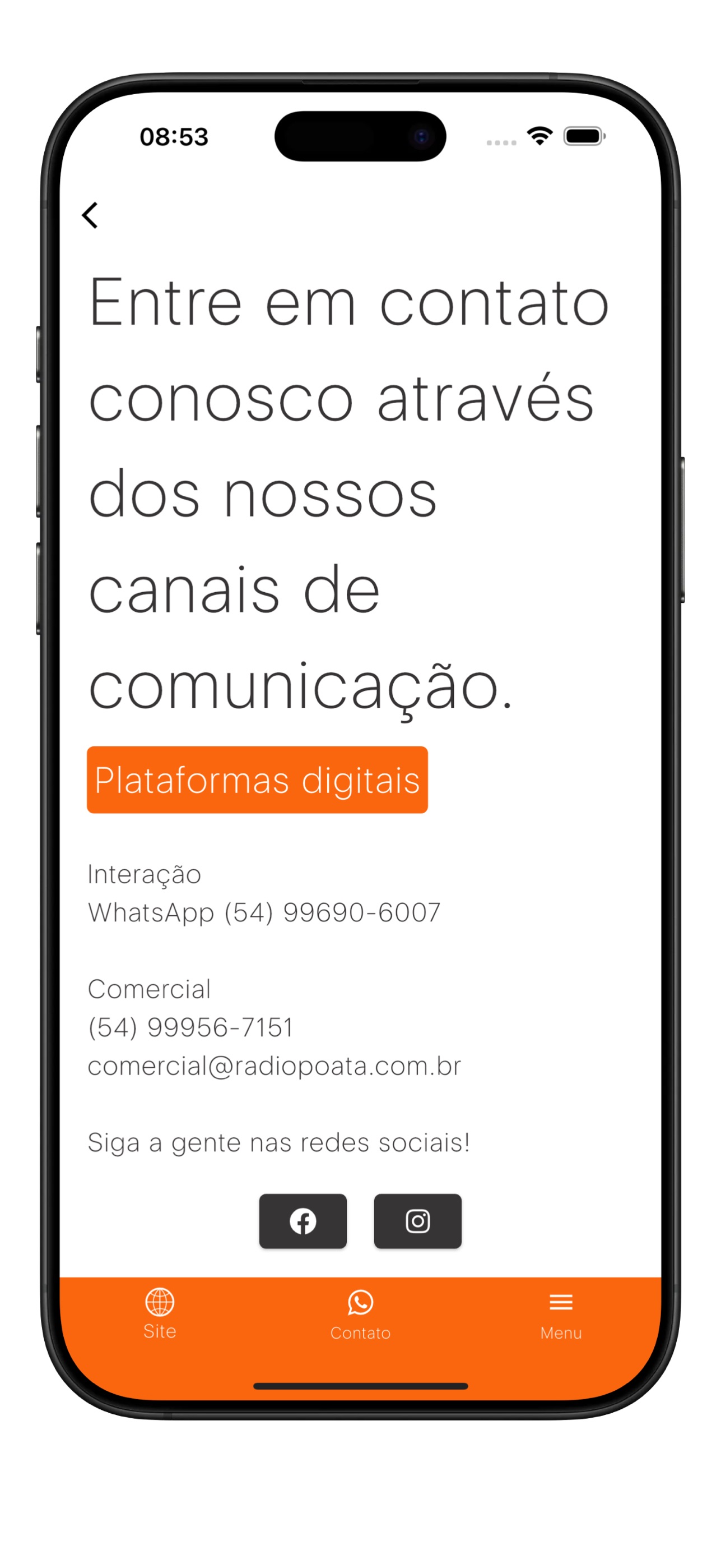 Screenshot 3 of Rádio Poatã