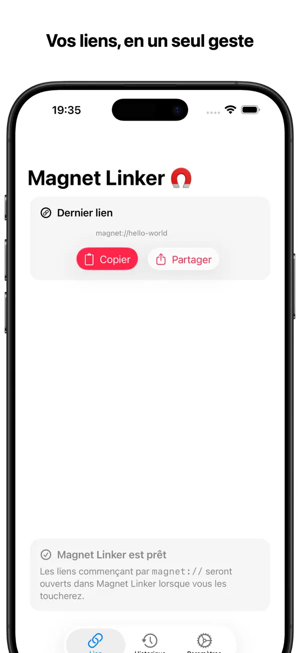 Screenshot #2 pour Magnet Linker