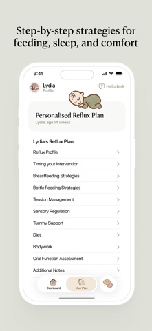 Baby Reflux Guide screenshot