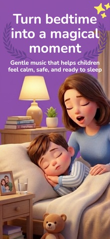 Lullaby Baby Sleep Music AI iPhone screenshot