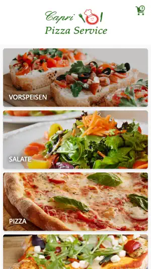 Capri Pizzaservice Daisendorf screenshot 2