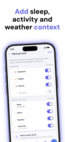 Symloom: Symptom Tracker Screenshot 5 of 6