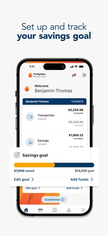 Firefighters Mutual Bank screenshot